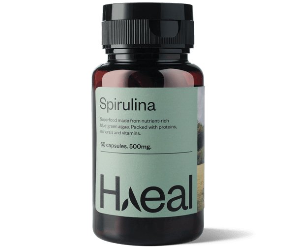 HAEAL Supplements Spirulina 500 mg- 60 Cap