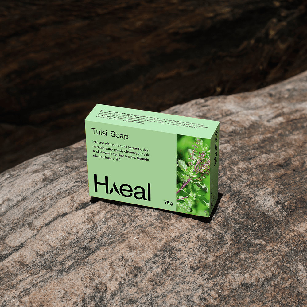 HAEAL Tulsi Traditional Anti Septic Soap