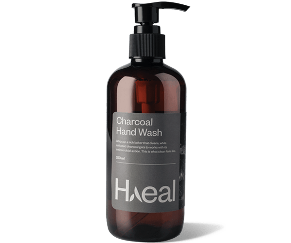 HAEAL Hand Wash Charcoal Hand Wash with Activated Carbon- 250 ml